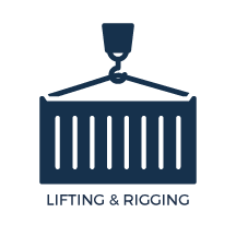 Safety Icon for Lifting and Rigging